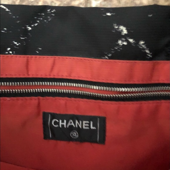 SOLD—Authentic Chanel tote w card and hologram - Picture 4 of 6